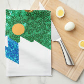 Fortsetzung Christmukah hanukkah Handtuch (Viertel Falte)