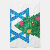 Fortsetzung Christmukah hanukkah Handtuch (Vertikal)