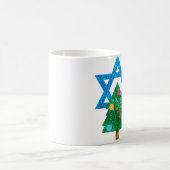 Fortsetzung Christmukah hanukkah Kaffeetasse (Mittel)