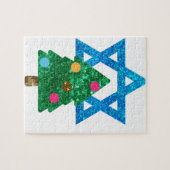 Fortsetzung Christmukah hanukkah Puzzle (Horizontal)