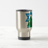 Fortsetzung Christmukah hanukkah Reisebecher (Mittel)