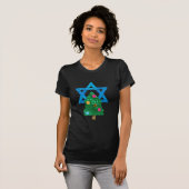 Fortsetzung Christmukah hanukkah T-Shirt (Vorne ganz)