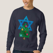Fortsetzung christmukkah hanukkah mens Sweatshirt (Vorderseite)