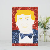 Fortsetzung der Donald Trump Briefpapier (Stehend Vorderseite)
