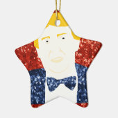 Fortsetzung der Donald Trump Keramikornament (Links)