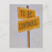 Fortsetzung... Postkarte (Vorderseite)