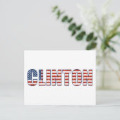 Fortsetzung von Clinton Postkarte (Stehend Vorderseite)