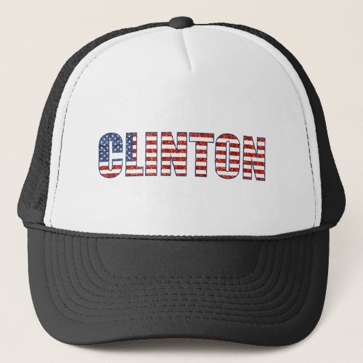 Fortsetzung von Clinton Truckerkappe (Vorderseite)