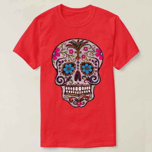 Fortsetzung von Sugar Skulls T-Shirt (Design vorne)