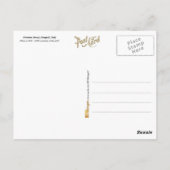 Fortuna Street, Pompeii, Italien Postkarte (Rückseite)