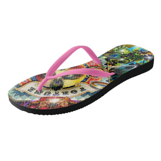 Fortune Badesandalen (Schrägansicht)