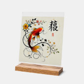 Fortune Bloom Sign Acrylschild (Winkel)