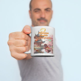 Fortune Cookie Cryptogram Coffee Tasse