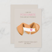 Fortune Cookie Kinder Klassenraum Valentine Einladung (Vorne/Hinten)