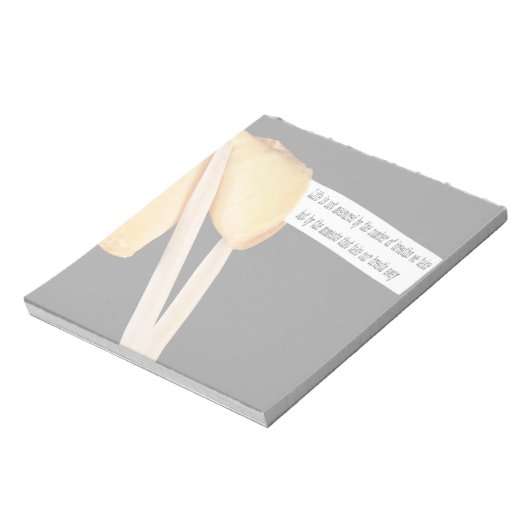 Fortune Cookie Life Quote Notizblock (Rotiert)