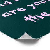 Fortune Cookie Poster (Ecke)