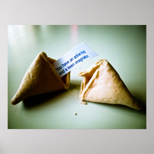 Fortune Cookie Poster (Vorne)