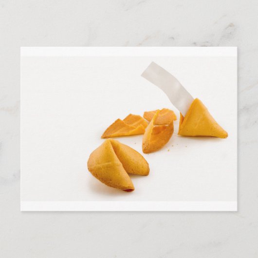 Fortune Cookie Postkarte (Vorderseite)
