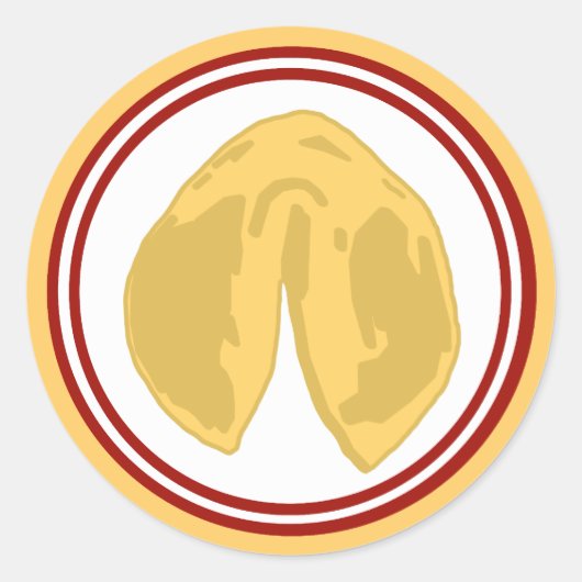 Fortune Cookie Sticker (Vorderseite)