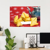 Fortune Cookie with Teapot Poster (Heimbüro)