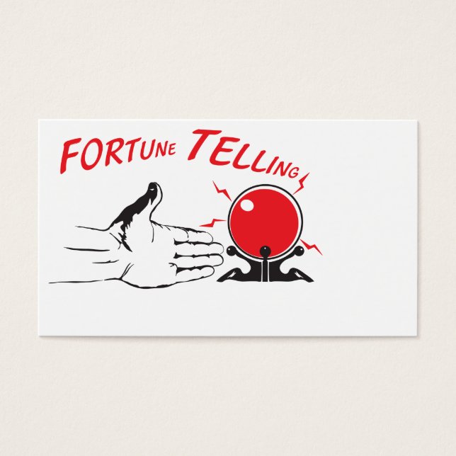 Fortune-Erzählen (Vorderseite)