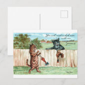 Fortune erzählt unerwartetes Geschenk von Louis Wa Postkarte (Vorne/Hinten)