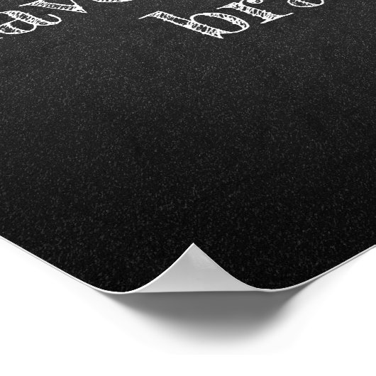 Fortune favorisiert Aktivkohle-Förderplakat Poster (Ecke)