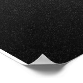 Fortune favorisiert Sprichwort-Charcoalboard-Poste Poster (Ecke)