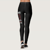 Fortune Favors The Brave Leggings (Rückseite)