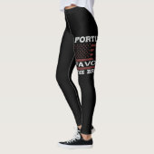 Fortune Favors The Brave Leggings (Links)