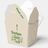 'Fortune Golf Tees' Takeout-Boxen Lustige Partyges Geschenkschachtel (Offen)