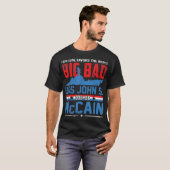 Fortune liebt die Brave DDG56 USS John McCain T-Shirt (Vorne ganz)