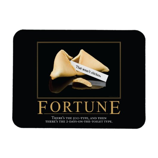 Fortune Motivierend Parody-Magnete Magnet (Horizontal)