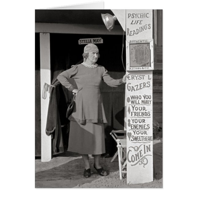 Fortune Teller, 1938 (Vorne)
