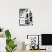 Fortune Teller auf der Landkreis Fair, 1910. Vinta Poster (Heimbüro)