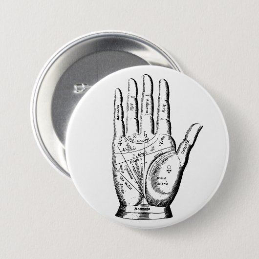Fortune Teller Button (Vorne & Hinten)