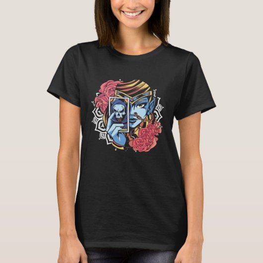 Fortune Teller Crystal Ball Clairvoyance Tarot Car T-Shirt (Vorderseite)