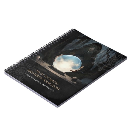 Fortune Teller Crystal Ball-Notebook Notizblock (Linke Seite)