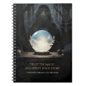 Fortune Teller Crystal Ball-Notebook Notizblock (Vorderseite)