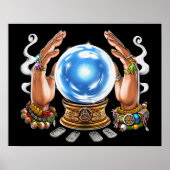 Fortune Teller Crystal Ball Poster (Vorne)