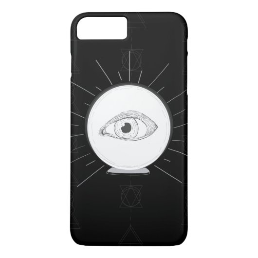 Fortune Teller Eye Seer Esoteric Crystal Ball Case-Mate iPhone Hülle (Rückseite)