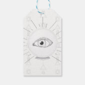 Fortune Teller Eye Seer Esoteric Crystal Ball Geschenkanhänger (Rückseite)