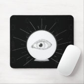 Fortune Teller Eye Seer Esoteric Crystal Ball Mousepad (Mit Mouse)