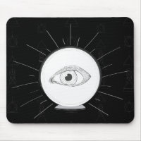 Fortune Teller Eye Seer Esoteric Crystal Ball