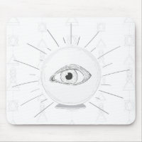 Fortune Teller Eye Seer Esoteric Crystal Ball