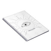Fortune Teller Eye Seer Esoteric Crystal Ball Notizblock (Rechte Seite)