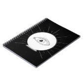Fortune Teller Eye Seer Esoteric Crystal Ball Notizblock (Linke Seite)