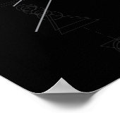 Fortune Teller Eye Seer Esoteric Crystal Ball Poster (Ecke)