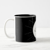 Fortune Teller Eye Seer Esoteric Crystal Ball Zweifarbige Tasse (Links)