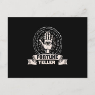 Fortune Teller Fortune Teller Tarot Postkarte